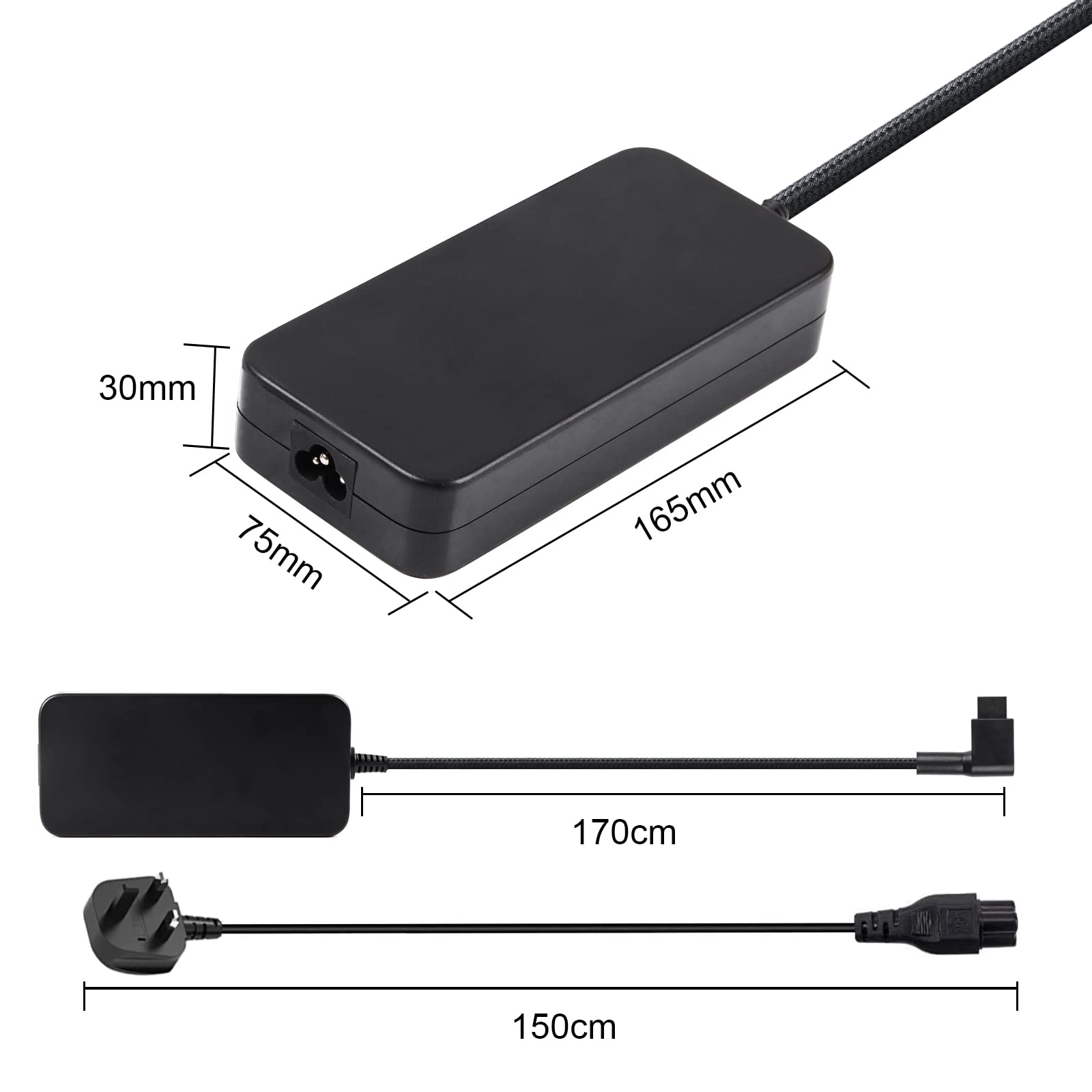 250W 19V 13.16A AC Adapter Compatible with Razer Blade Laptop